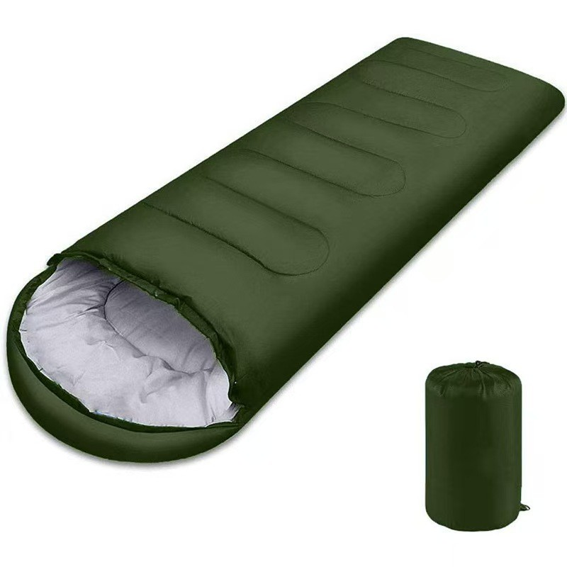 Envelope-style Hooded Warm Sleeping Bag